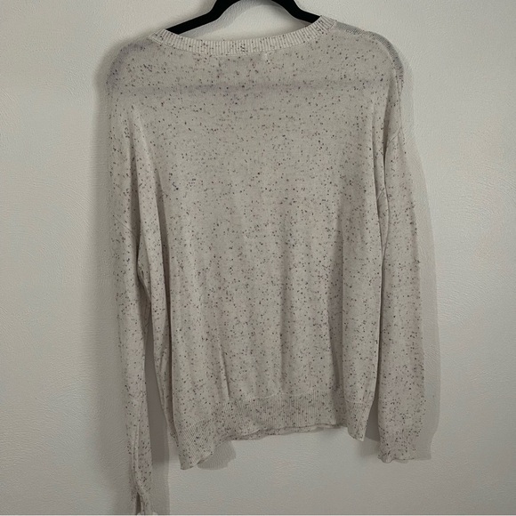 NWT STITCHES & STRIPES AARYA LONG SLEEVE CREWNECK SWEATER OFF-WHITE - M - Picture 7 of 10